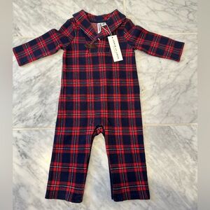 Plaid Baby Jumpsuit